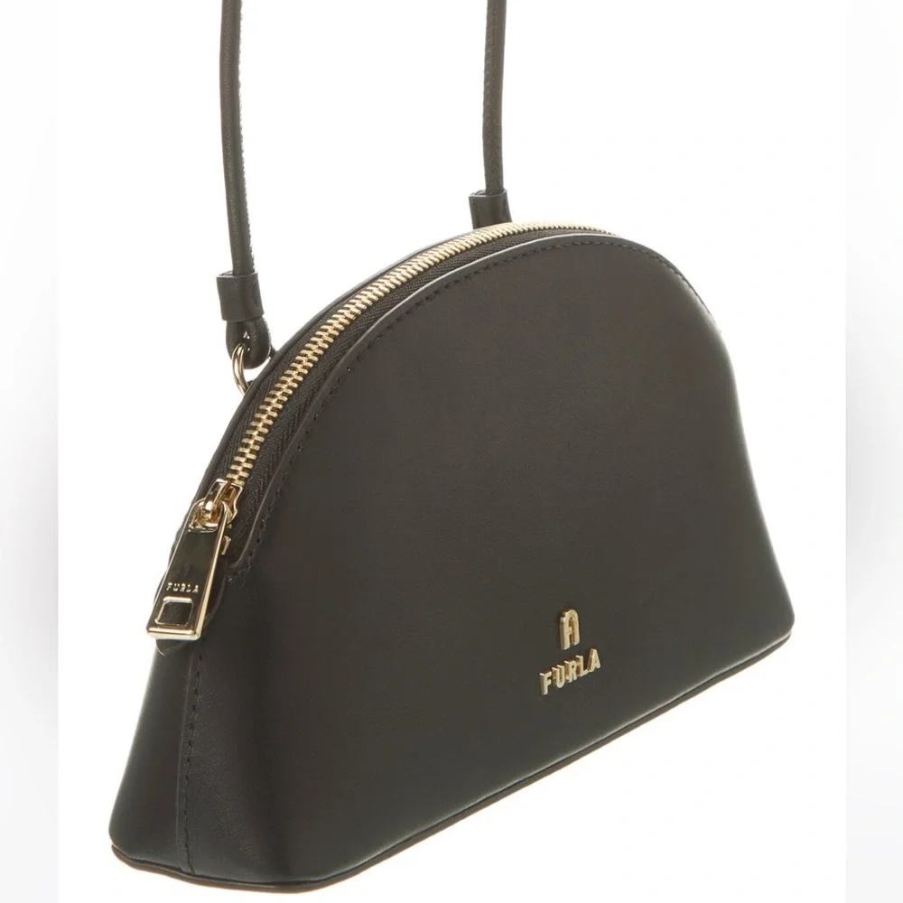 Furla Black Leather Women's Bag